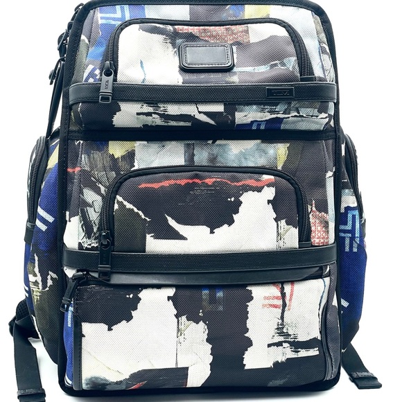 Tumi Brief Poster Print Backpack